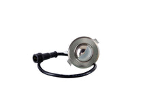 Small Round Metal SCOOP Trim - LED Outdoor Recessed Mini Deck/Patio Light (Spring Fit) - #EZSC12 - LEDeze