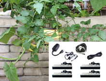 6.9" Retaining Wall Coping Light KIT - 4 LED Wall Lights with 36-Watt Transformer, Photocell Timer, Daisy Chain and 10-foot Extension Cable #EZKITWL4SET - LEDeze