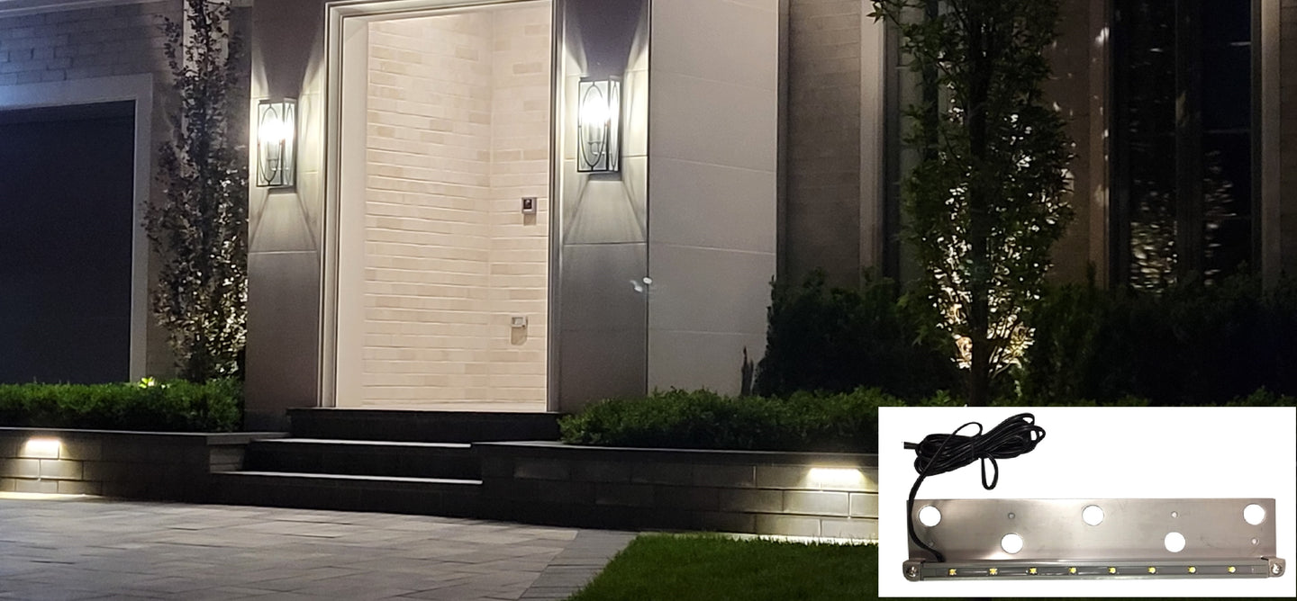 Hardscape Retaining Wall Coping Light LED 13.2