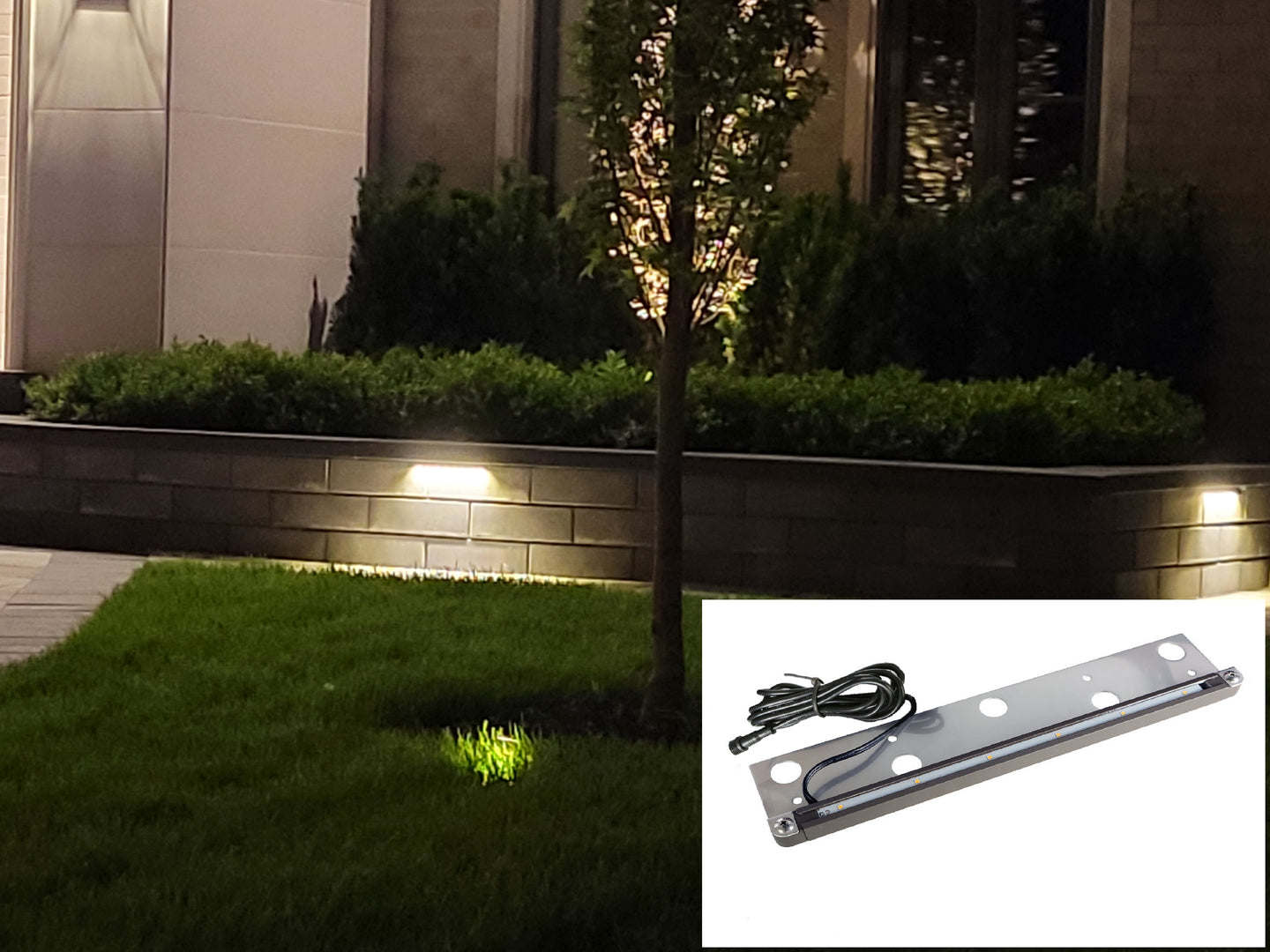 Hardscape Retaining Wall Coping Light LED 13.2