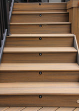 Small Round Metal SCOOP Trim - LED Outdoor Recessed Mini Deck/Patio Light (Spring Fit) - #EZSC12 - LEDeze