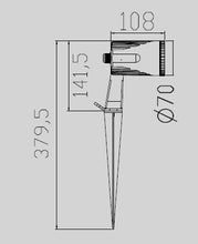 Outdoor LED Adjustable Beam Angle Spot Light including Stake – 15W - #EZ108-N - LEDeze