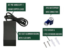 LED Wedge Post and Deck Rail Light 2W 3000K (Hardwire) #EZPOST2032 - LEDeze