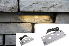 Hardscape Retaining Wall Coping Light 6.9" GREY Trim - 1.8W 2700K Warm White (Plug & Play) #EZWL836PP